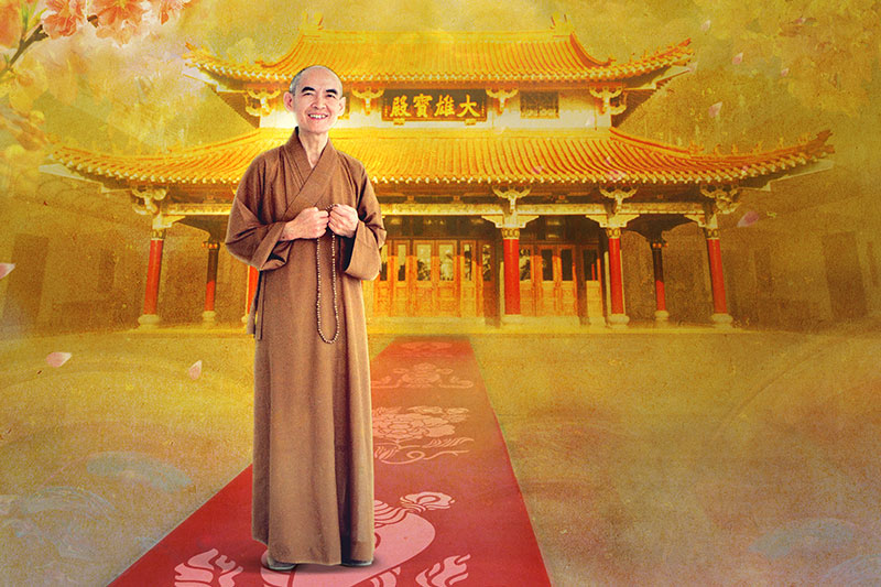 日常老和尚多年殷切盼望真如上師到台灣 日常老和尚多年殷切盼望真如上師到台灣
